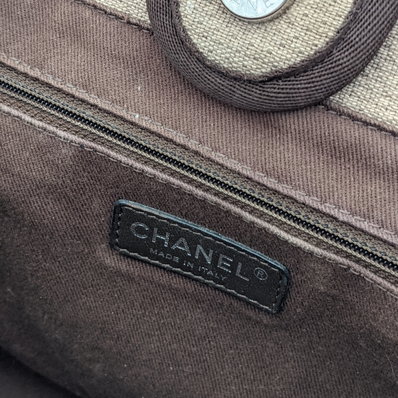 Sold - Chanel Deauville Tote - Picture 9 of 13